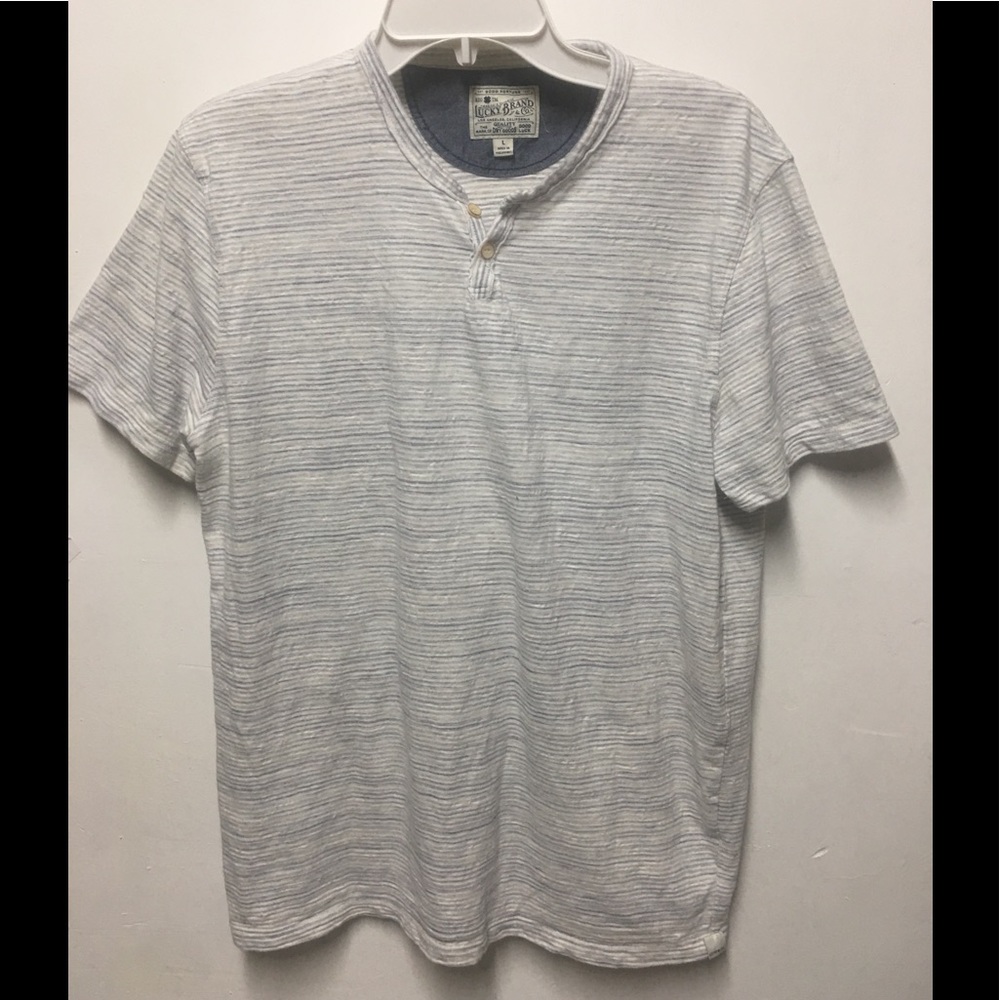 Lucky Brand Men’s Large White T-Shirt